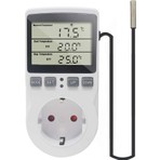 Dijital Termostat Priz Termostatik Sıcaklık Kontrol Fişi 220V Sonda ile Için Isıtıcı Fan Sera Inkübatör Sürüngen