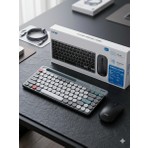  Kablosuz Gaming Klavye Mouse Seti 2.4g, 79 Tuşlu Kompakt Oyuncu Klavyesi ve Mouse Combo