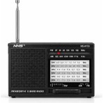 UltraTekno NS-8153 Taşınabilir Pilli Cep Radyosu Deprem Çantası Radyosu Am Fm Sw-1-6 8 Bandlı Mini Radyo