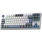 Aula F87 Pro Mekanik Kablosuz TKL Klavye, Bluetooth Bağlantılı, Ev - Ofis Kullanımı için Mavi