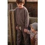 Cigit Basic Karyoka Detaylı Sweatshirt Takım S.vizon