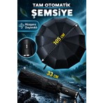 Fitfiyat 10 Tel Tam Otomatik Aç Kapa Unisex Rüzgara Dayanıklı Şemsiye