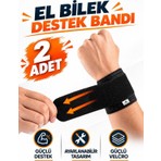 Ankaflex 2 Adet Exp Ayarlanabilir Bilek Bandajı Ortopedik El Bileği Ateli Bilek Ateli Bileklik El Bileği Destekleme  Aparatı