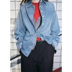 Mango %100 Pamuklu Denim Gömlek