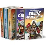Panama Yayıncılık Yavuz Bahadıroğlu Yavuz Sultan Selim - Çanakkale - Fatih Sultan Mehmet 5 Kitap Takım Ciltsiz