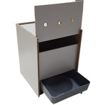 Ardeppo 15 cm x 15 cm Sürgülü Muhabbet Kuş Yuvası Ahşap MDF ve Plastik Folluk ile Kullanım Amacı