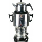 Armağan 6 Litre Kapasiteli Gri Çay Makinesi Çay Otomatı Paslanmaz Çelik ile Hızlı Demleme