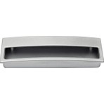 Gürçay Hırdavat Mat Krom Gömme Kulp 96 mm 2'li 1. Kalite Zamak Döküm Malzeme