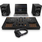 Pioneer Dj DDJ-FLX4 - DM-40D DJ Monitör Hoparlör - HDJ-CUE1 DJ Kulaklığı - DJ Başlangıç Seti