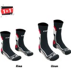GP Kompozit Universal Uzun Kısa Termal Çorap Seti Kırmızı