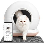 Haustier CB001 Akıllı Otomatik Kedi Tuvaleti, APP ile Kontrol, 75lt İç Hazne, 7lt Çöp Haznesi