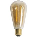Cata Ct 4284 Amber Renkli Rustik LED Ampul E-27 Duy Tipi 6W Güç Tüketimi ile Sıcak Işık