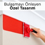 Polisan Pro Tavan Kestirme Boya Aparatı Tekerlekli Duvar Kenar ve Köşe Boyama Pedi