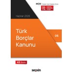 Seçkin Yayıncılık Türk Borçlar Kanunu (Cep Kitabı)