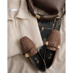 Bambi Brown Women's Loafers K01641022471