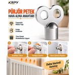 Krpy Pürjör Petek Hava Alma Anahtarı – Kalorifer Radyatör Purjör Anahtarı, Dayanıklı Metal Petek Hava Alma Aparatı, Kolay Kullanım, Tüm Petek Modellerine Uygun