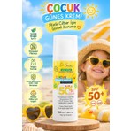 Dr. Genius %100 Doğal Spf 50+ Yüksek Korumalı Bebek ve Çocuk Yüz/vücut Güneş Kremi - 50 ml
