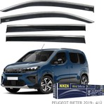 Niken Peugeot Rifter Kromlu Cam Rüzgarlığı 2019 Sonrası 4'lü Set ile Uyumlu Sportif Tasarım