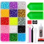 15 Renkli Bedazzle Taş Seti Hobi Seti
