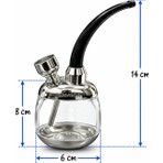 Benko Pipo Sulu Şişe Boyu:8,5cm,genişlik:6cm,ağız ÖLÇÜLERI:14X14CM.