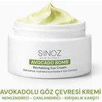 Sinoz Avokado Bomb Göz Çevresi Bakım Kremi - Nemlendirici Canlandırıcı Kırışıklık Karşıtı 15 ml
