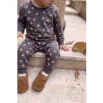 Cigit Desenli Pijama Takımı 2-8 Yaş Füme