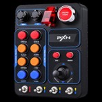 Cosmostech Pxn Cb1 Gaming Button Box Rgb Simülasyon Kontrol Paneli 30 Programlanabilir Tuş Usb-C Pc Uyumlu
