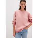 Mavi Bisiklet Yaka Pembe Basic Sweatshirt 1610198-91003