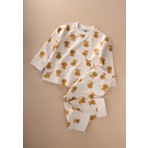 Cigit Pijama Takım 1-7 Yaş Ekru