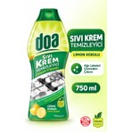 Doa Sıvı Krem Temizleyici Limon Aromalı 750 ml Sert Yüzeyler İçin Güçlü Temizlik