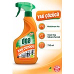 Doa Yağ Çözücü Sprey 750 ml  Kokusuz Vegan Formül Güçlü Yağ Sökücü Sıvı Deterjan