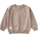 Cigit İnce Mevsimlik Sweatshirt 1-7 Yaş Sıcak Vizon