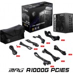 MSI Msı 1000W 80+ Gold Mag A1000G Pcıe5 Tam Modüler Power Supply