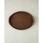 English Home Denita Mdf Dekoratif Tepsi 50X36 cm Kahve