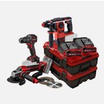 Dewalt Einhell Professional Kömürsüz 3'lü Makine Seti (2x4,0 Ah Plus Akülü)