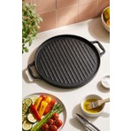 Acar Diamante Döküm Çift Taraflı Izgara - Gözleme Tavası - 34 cm