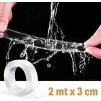 Buffer ® Ultra Güçlü Çift Taraflı Nano Bant 2 mt x 3 cm Yüksek Yapışma Gücü ile Dayanıklı Kullanım