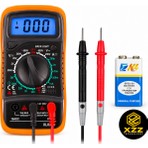 Xzz Technology XL830L Dijital Multimetre LED Ekranlı Avometre Mini Ölçü Aleti 9V Pil Hediyeli Multimetre