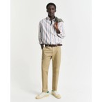 Gant Erkek Bej Slim Fit Chino Pantolon