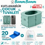 Bamm Bamm Katlanabilir Çocuk Tuvaleti, Portatif Lazımlık