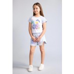 DeFacto %100 Pamuk Disney Lilo & Stitch Baskılı Şort Kız Çocuk H4102A826HS