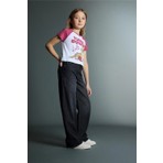 DeFacto Wide Leg Konforlu ve Ferah Geniş Paça Jean Pantolon Kız Çocuk G4647A826SP