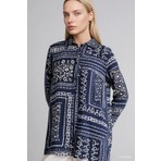 DeFacto Loose Fit Desenli Gömlek Tunik T0609AZ26SP