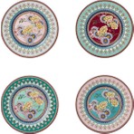 LuckyArt Linnie Bone 20 cm 4'lü Pasta Tabağı Seti