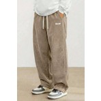 Genius Store Genıus Erkek Pantolon Fitilli Kadife Bol Paça Oversize Pantolon