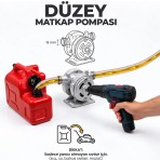 Düzey Matkap Pompası Preimum ( Alüminyum Gövde-Mazot Aktarma )