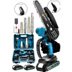 Sturdy Dal Budama 256VF 15 CM - 10 CM PALA ZINCIR Şarjlı El Testeresi Çift Pala Çift Batarya Yeni Seri Extra Güçlü