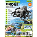 Azurtech Blic A40 Uav Kameralı Drone Wifi Canlı Görüntü Aktarımı 80° Ayarlanabilir Kamera 360° Takla Çift Batarya Destekli