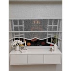 İREMKARAHOME Çift Mekanizmalı Tül ve Stor Perde - Model 7