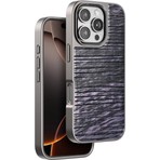  Venco Apple iPhone 16 Pro Max Uyumlu Wave Kapak - Derin Mor